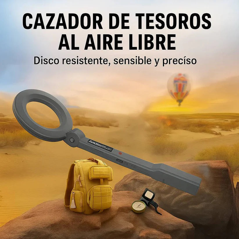 Detector de Metales PRO | Encuentra Oro, Monedas y Joyas en Guatemala